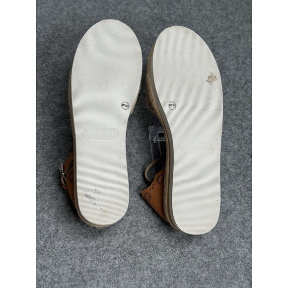 Vince Camuto Breshar Espadrilles Women's Size 8 M Leather And Suede - Picture 12 of 15